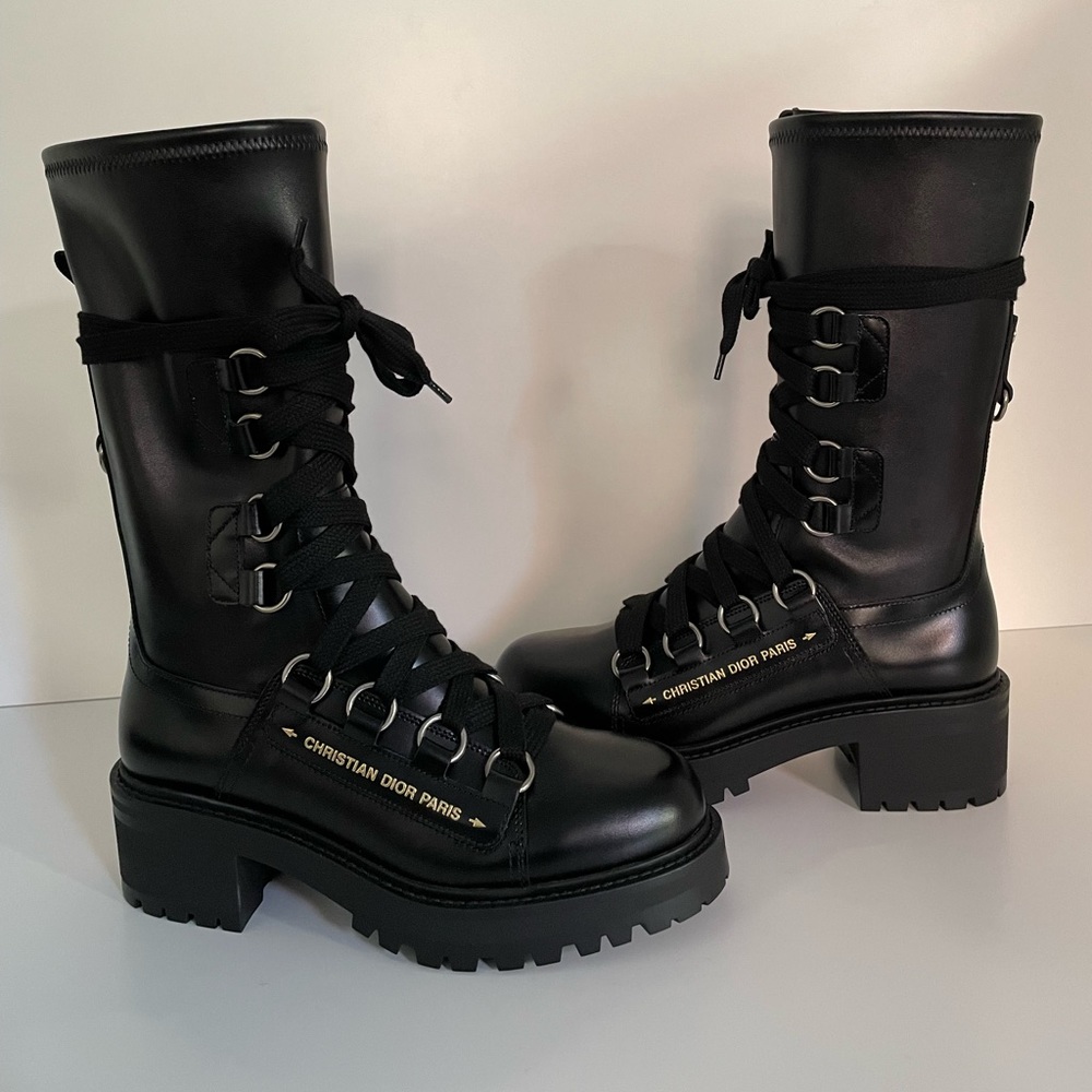 DIOR D-Fight Ankle Boots BNIB 38